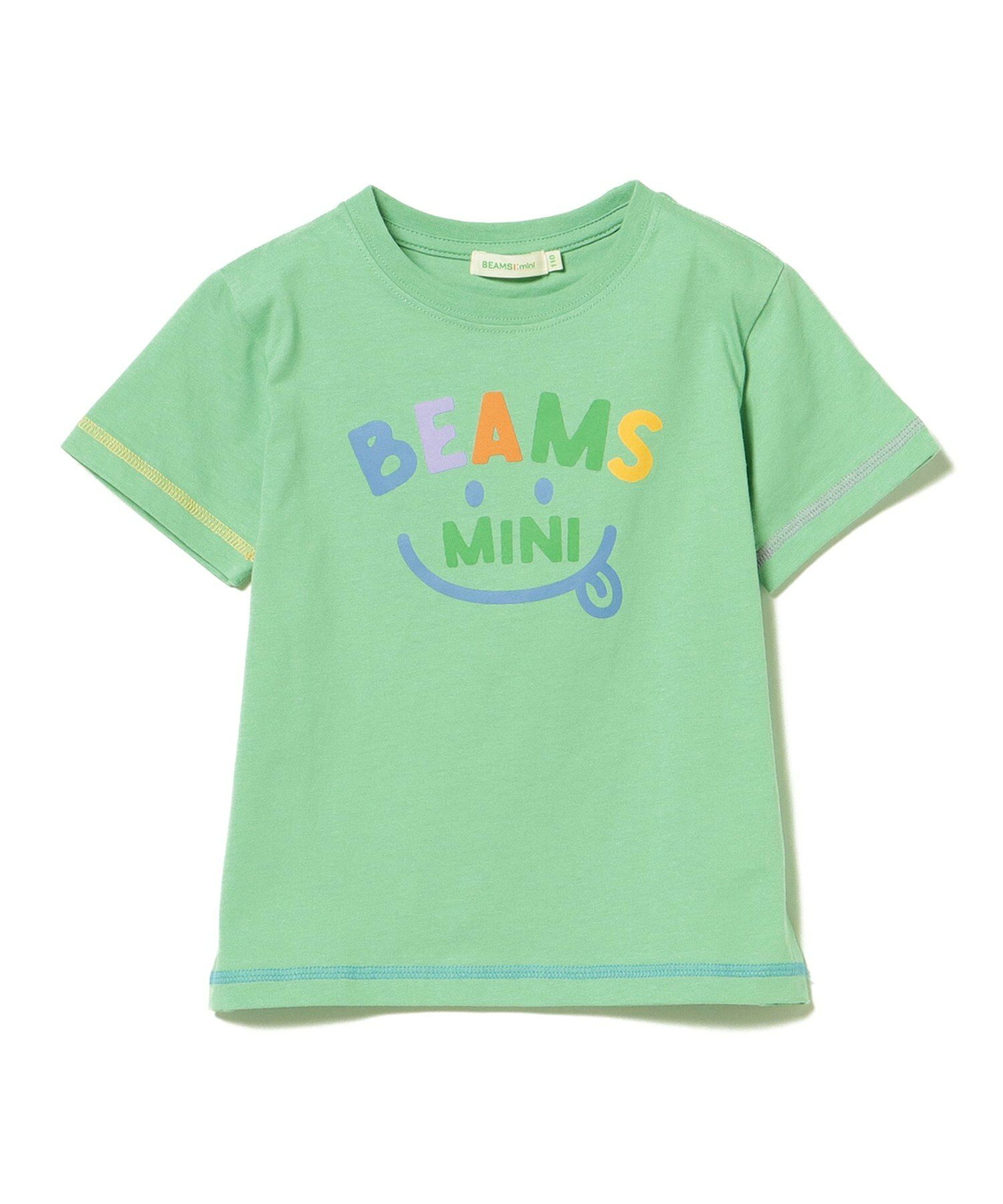 BEAMS mini / スマイル ロゴ Tシャツ 24SS(90~130cm)